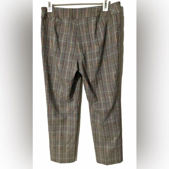 talbots trouser Gray Plaid Office Business Casual Women’s 16 - Picture 2 of 6